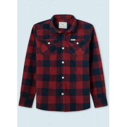 PEPE JEANS Ascot Check Shirt PB302126-0AA