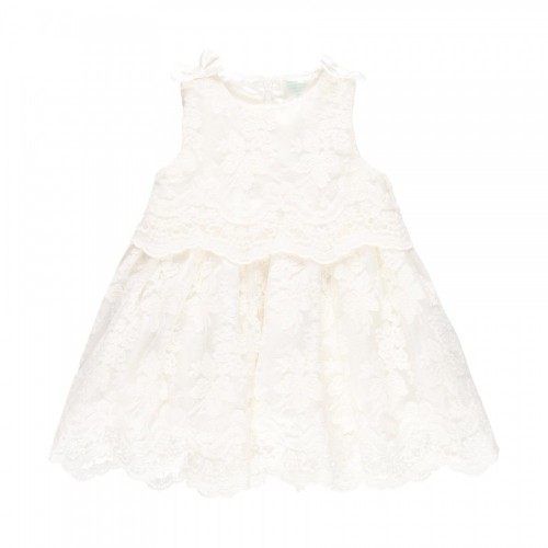 Boboli φόρεμα λευκό 702009-1111