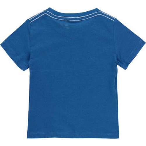 Μπλούζα μακό αγόρι Boboli -332031-BLUE