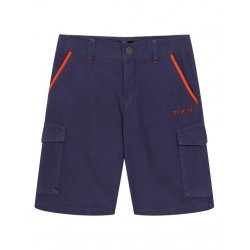 Σορτς υφασμάτινο L1GD04 WCSI0 Σκούρο μπλε Regular Fit