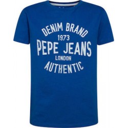 PEPE JEANS  'JACK' ΠΑΙΔΙΚΟ T-SHIRT ΜΕ WORN OUT LOGO ΑΓΟΡΙ PB503143-549