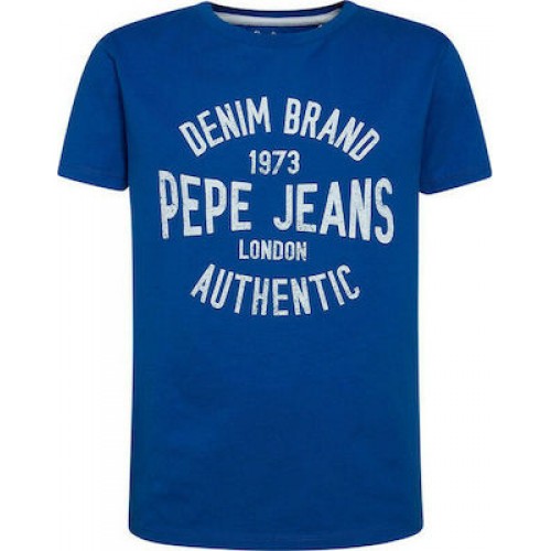 PEPE JEANS  'JACK' ΠΑΙΔΙΚΟ T-SHIRT ΜΕ WORN OUT LOGO ΑΓΟΡΙ PB503143-549
