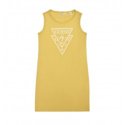 Μπλουζοφόρεμα Guess mini girl K92K31K82F0 κίτρινο