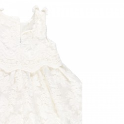 Boboli φόρεμα λευκό 702009-1111